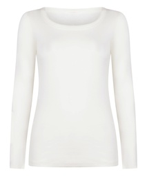 Top de pyjama Coton - Blanc