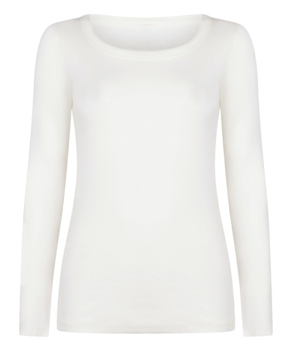 Top de pyjama Coton - Blanc