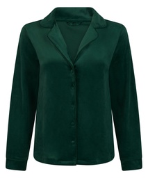 Veste à manches longues en velours - Vert, Vert, coloris