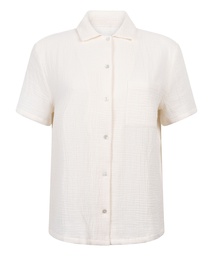 Veste en mousseline - Blanc, Blanc, coloris