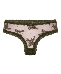 V-SHAPE BRAZ L FLORAL ME - Deep Depths, Bleu, coloris