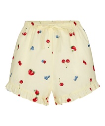 Woven short - Yellow, Jaune, coloris
