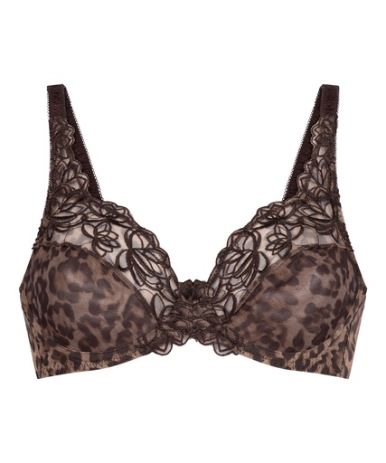 Soutien-gorge à armatures non-préformé Diva - Marron