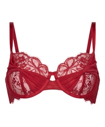 Soutien-gorge à armatures non-rembourré Marianna - Rouge