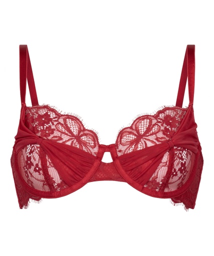 Soutien-gorge à armatures non-rembourré Marianna - Rouge