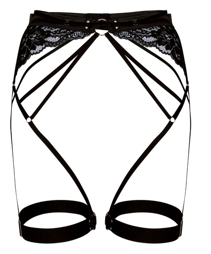 Porte-jarretelles Emmeline - Noir
