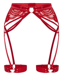 Porte-jarretelles Emmeline - Rouge, Rouge, coloris