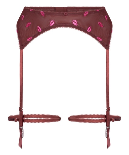 Porte-jarretelles Frida - Rouge
