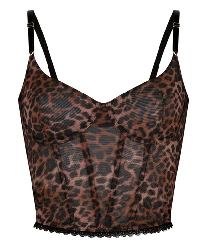 Soutien-Gorge Ella Armatures Sans Rembourrage - Marron