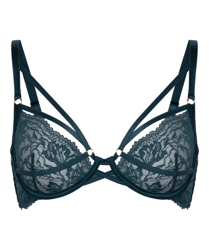 Soutien-gorge à armatures non-rembourré Amel - Bleu