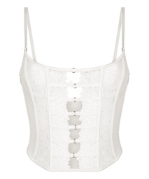 Bustier Kristina - Blanc, Blanc, coloris
