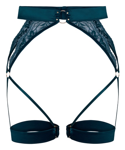 Porte-jarretelles Marjolein - Bleu