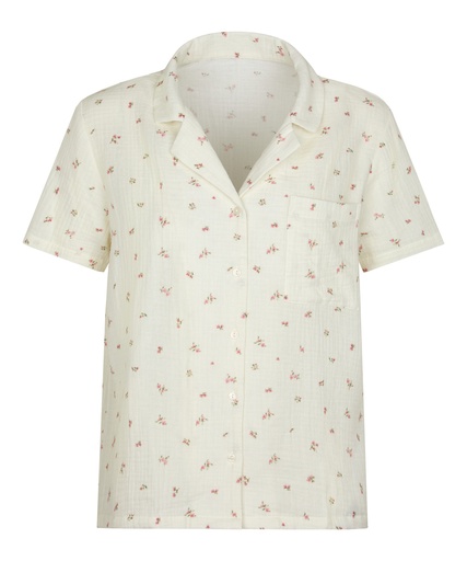 Veste en mousseline - Blanc