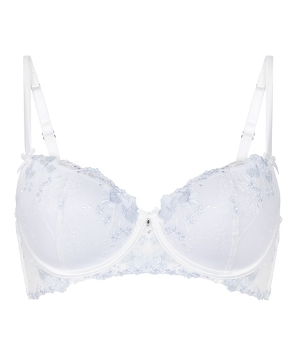 Soutien-gorge à armatures rembourré Peonie - Blanc