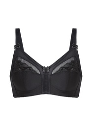 Soutien-gorge sans armatures non-préformé Sara - Noir, Noir, coloris