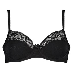 Soutien-gorge à armatures non-préformé Sophie - Noir