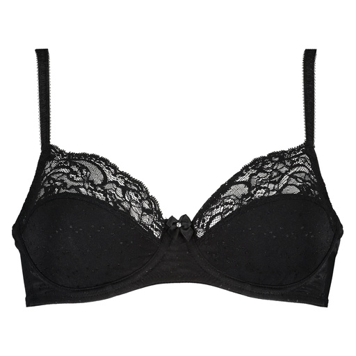 Soutien-gorge à armatures non-préformé Sophie - Noir