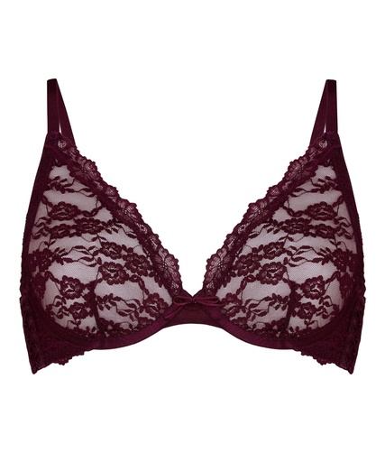 Soutien-Gorge à Armatures Sans Rembourrage Aveline - Violet