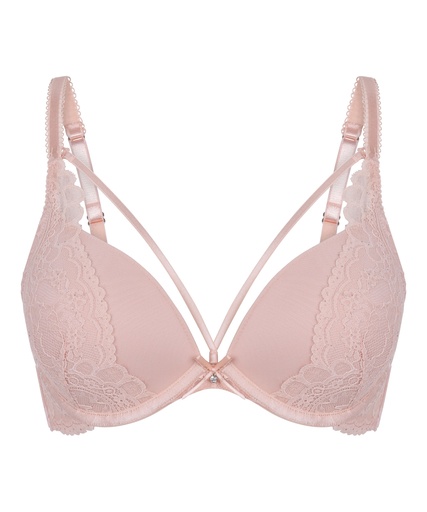 Soutien-gorge push-up à armatures préformé Isadora - Rose