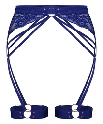 Porte-jarretelles Emmeline - Bleu, Bleu clématite, coloris