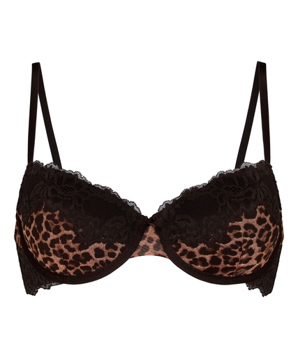 Soutien-Gorge à Armatures Rembourré Gabrielle - Noir