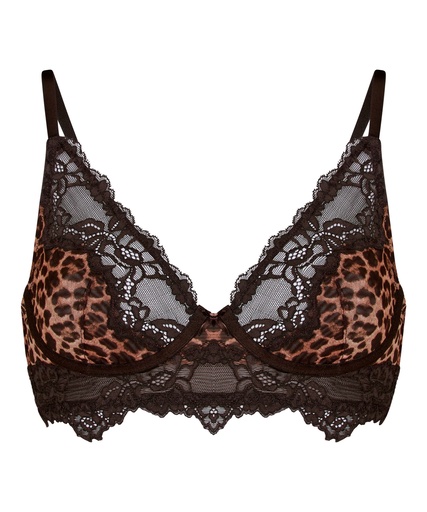 Soutien-Gorge à Armatures Non-Rembourré Gabrielle - Noir