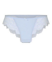 Culotte brésilienne jambe haute Caro - Bleu, Bleu pâle, coloris