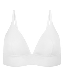 Brassière en coton - Blanc, Blanc, coloris