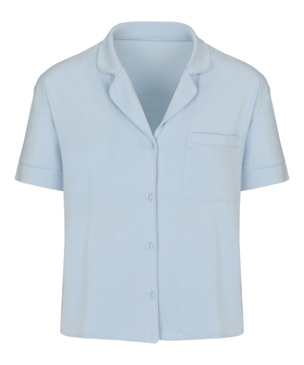 Veste à manches courtes en jersey Essential - Bleu
