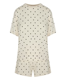 Ensemble Pyjama Loose - Blanc, Blanc, coloris