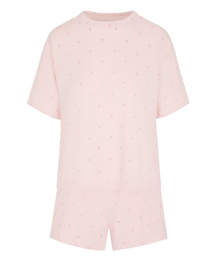Ensemble de pyjama en coton - Rose