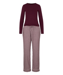 Pyjama en sergé - Violet