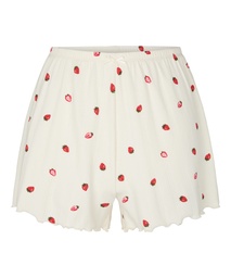 Short de pyjama Pointelle - Blanc