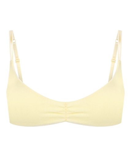 Brassière Pointelle - Jaune