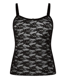 Caraco en dentelle intégrale - Noir, Noir, coloris