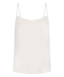 Caraco en satin Minimal - Blanc, Blanc, coloris