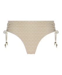 Crochet Bikini Bottoms - White, Blanc, coloris
