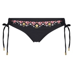 Ethnic Bling Rio Bikini Bottoms - Black, Noir, coloris