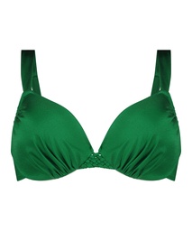Antigua Padded Underwired Bikini Top - Green, Vert, coloris