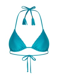 Haut de bikini triangle Aqua - Vert