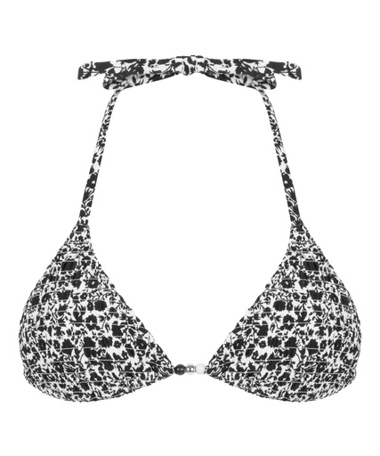 Haut de bikini triangle Lobos - Noir