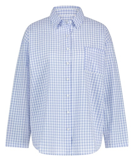 Haut de pyjama en Coton - Bleu