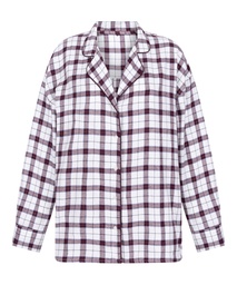 Haut de Pyjama Flanel - Blanc