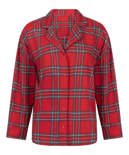 Haut de Pyjama Flanel - Rouge
