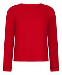 Haut de pyjama Jersey - Rouge, Rouge, coloris