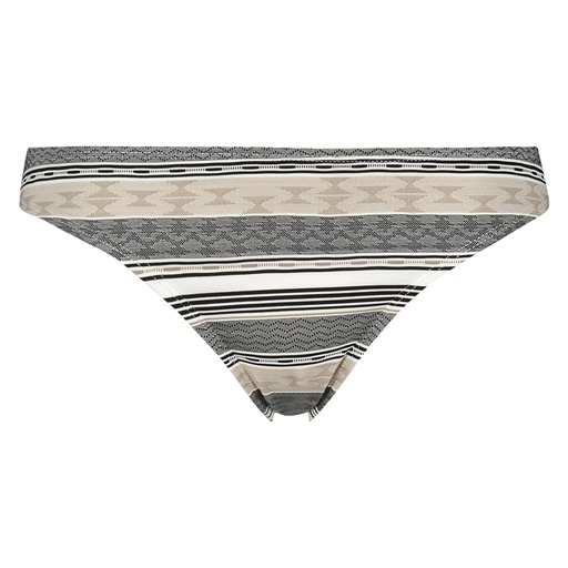 Jacquard Goddess Brazilian Bikini Bottoms Doutzen - Black