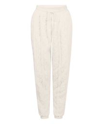 Jogger en polaire torsadée - Blanc, Blanc, coloris