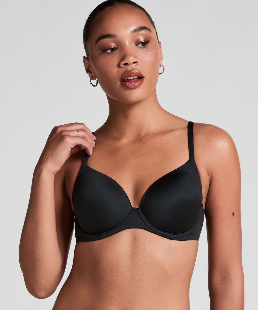 Soutien-gorge à armatures préformé Super Soft - Noir