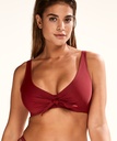 Unformed Clasp Bikini Top Sunset Dreams - Red