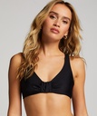 Haut de bikini à armatures non préformé Luxe - Noir